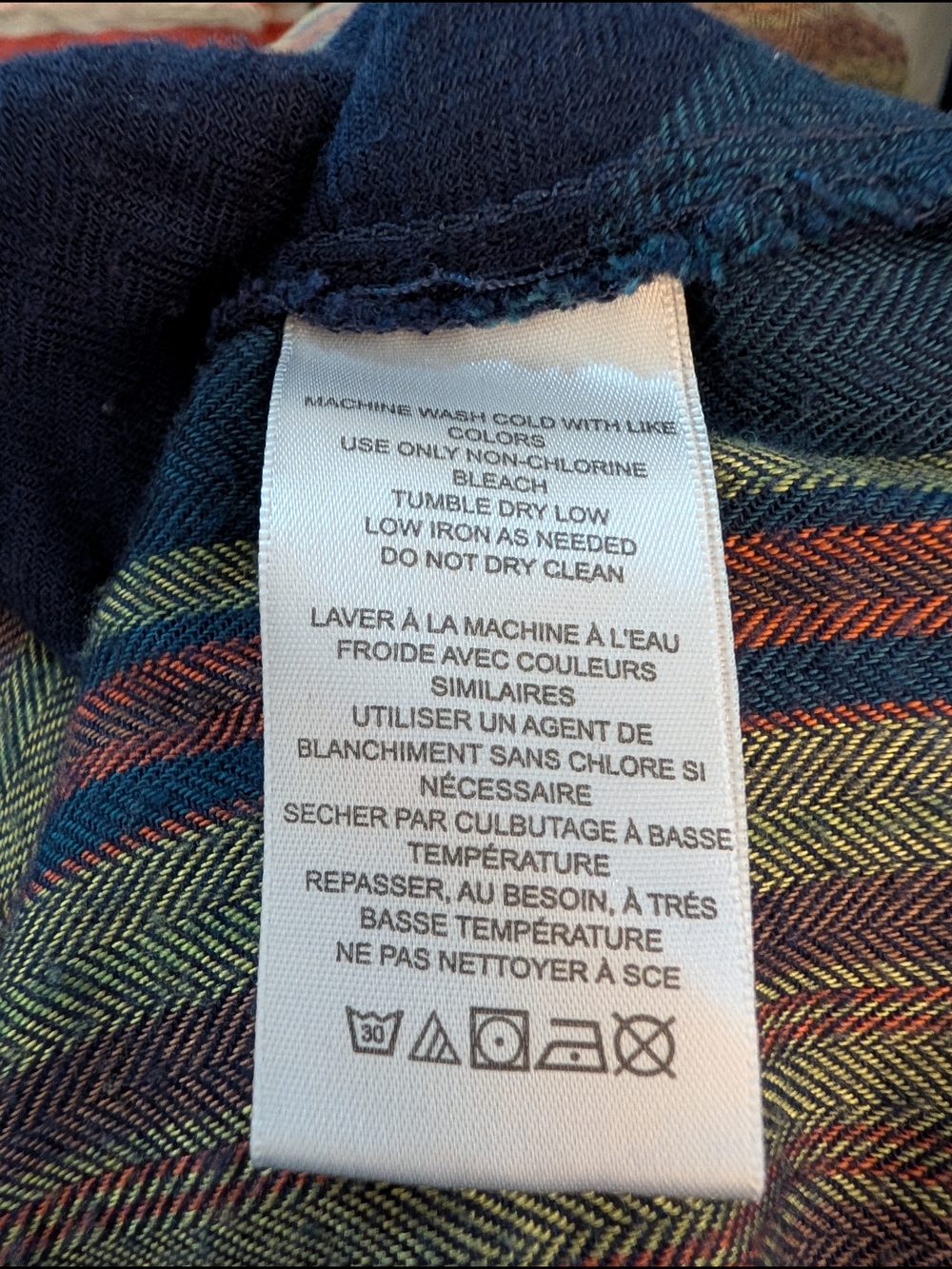 BDG Urban Outfitters Multicolor Plaid Flannel Shirt Jacket - Yellow, Navy, Green - Picture 10 of 10